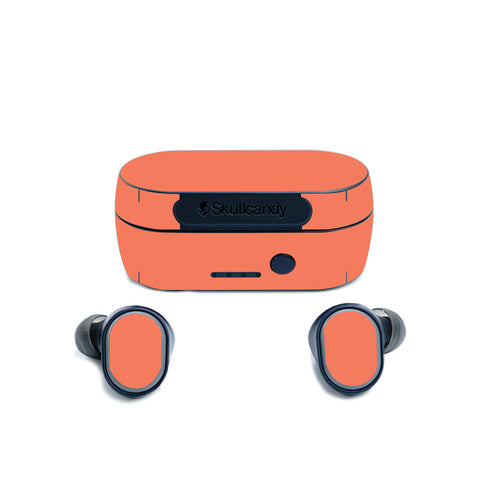 MightySkins SKSE-Solid Salmon Skin for Sesh True Wireless Earbuds - So